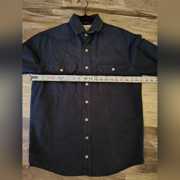 Vintage L.L. Bean Heavy Button Down Shirt - Picture 9 of 12